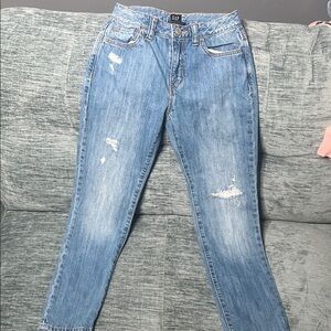 GAP Blue Distressed Jeans